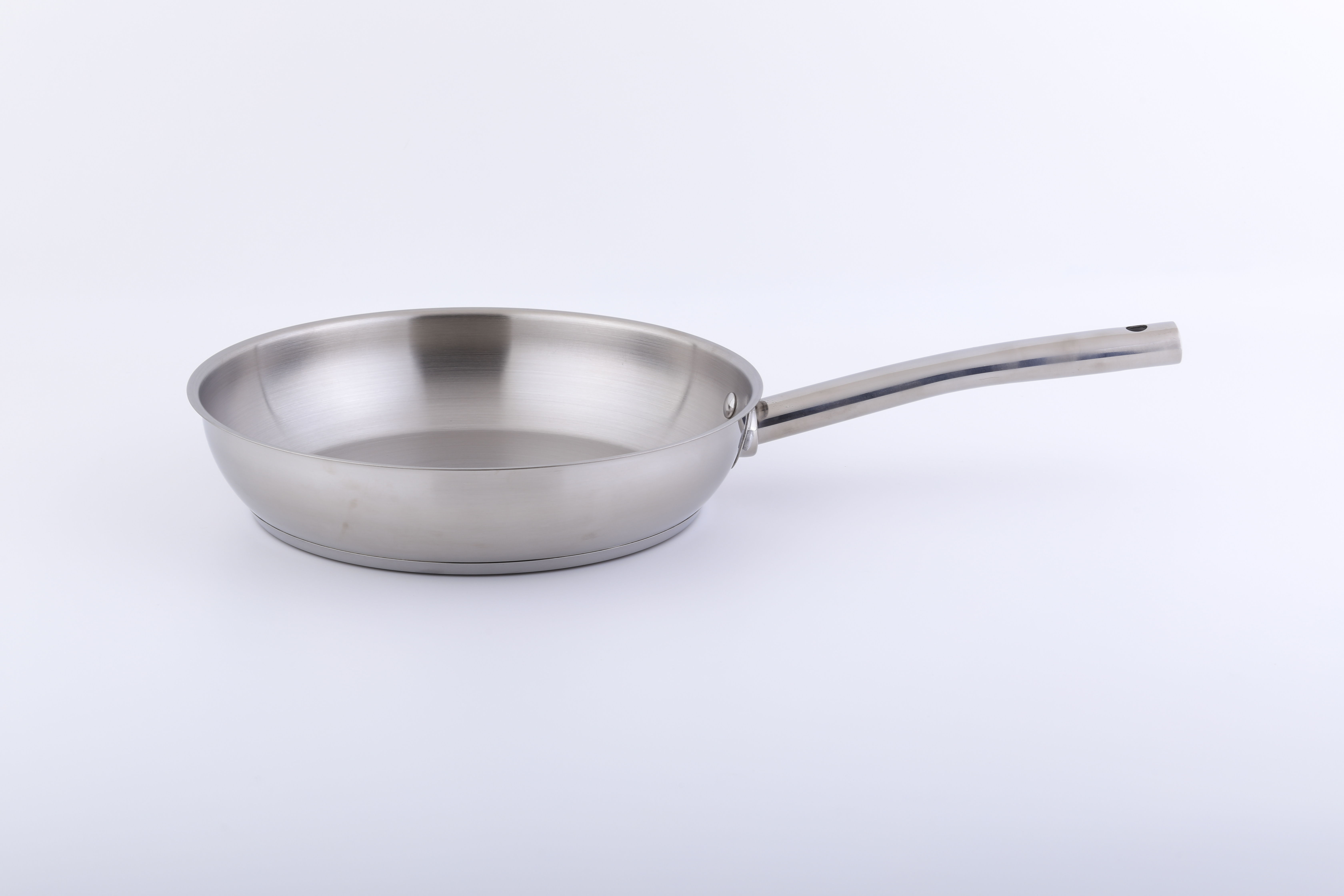 BECKUM frying pan, diameter: 28 x 6 cm, stainless steel, 3.7 L
