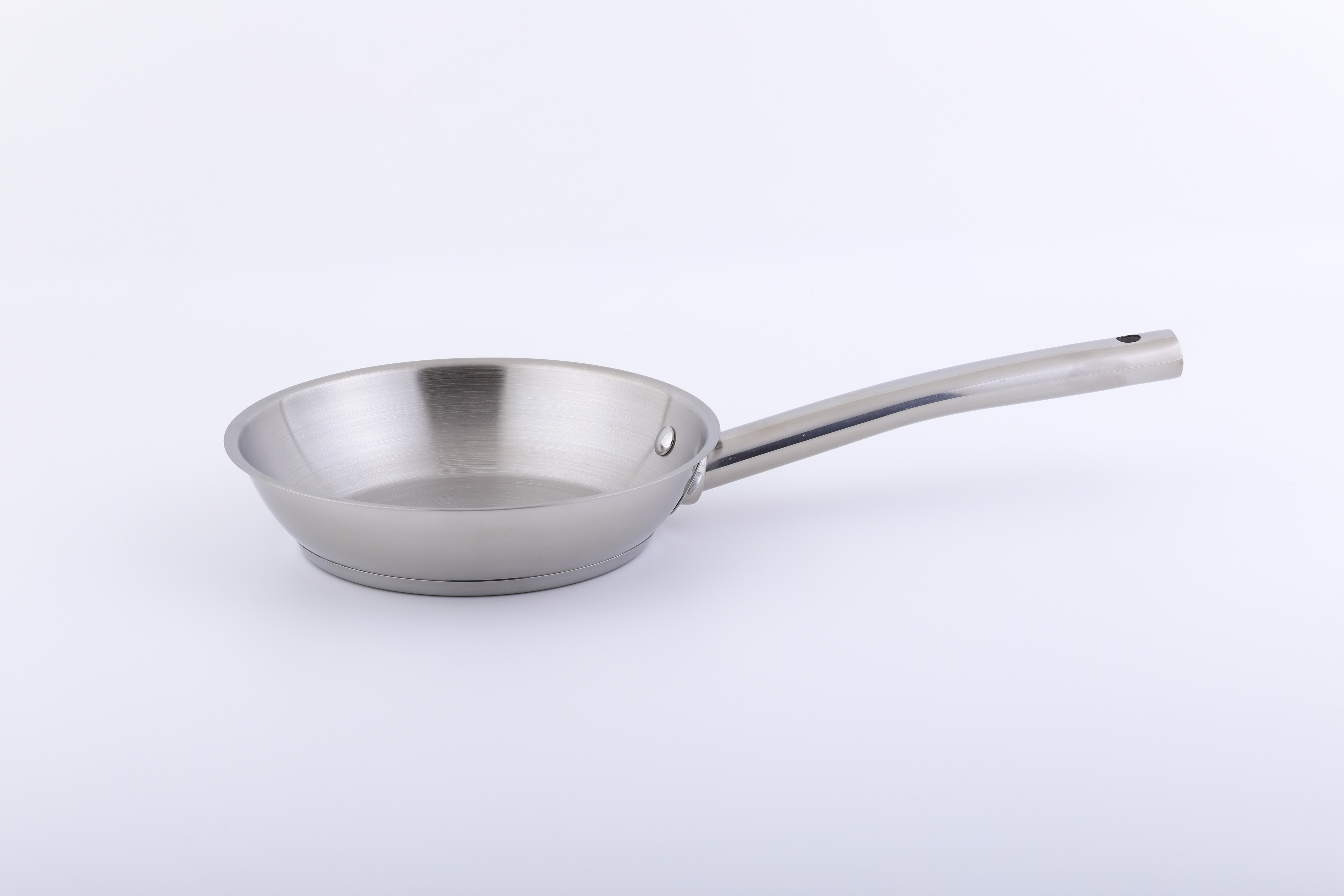 BECKUM frying pan, diameter: 20 x 4.5 cm, stainless steel, 1.4 L