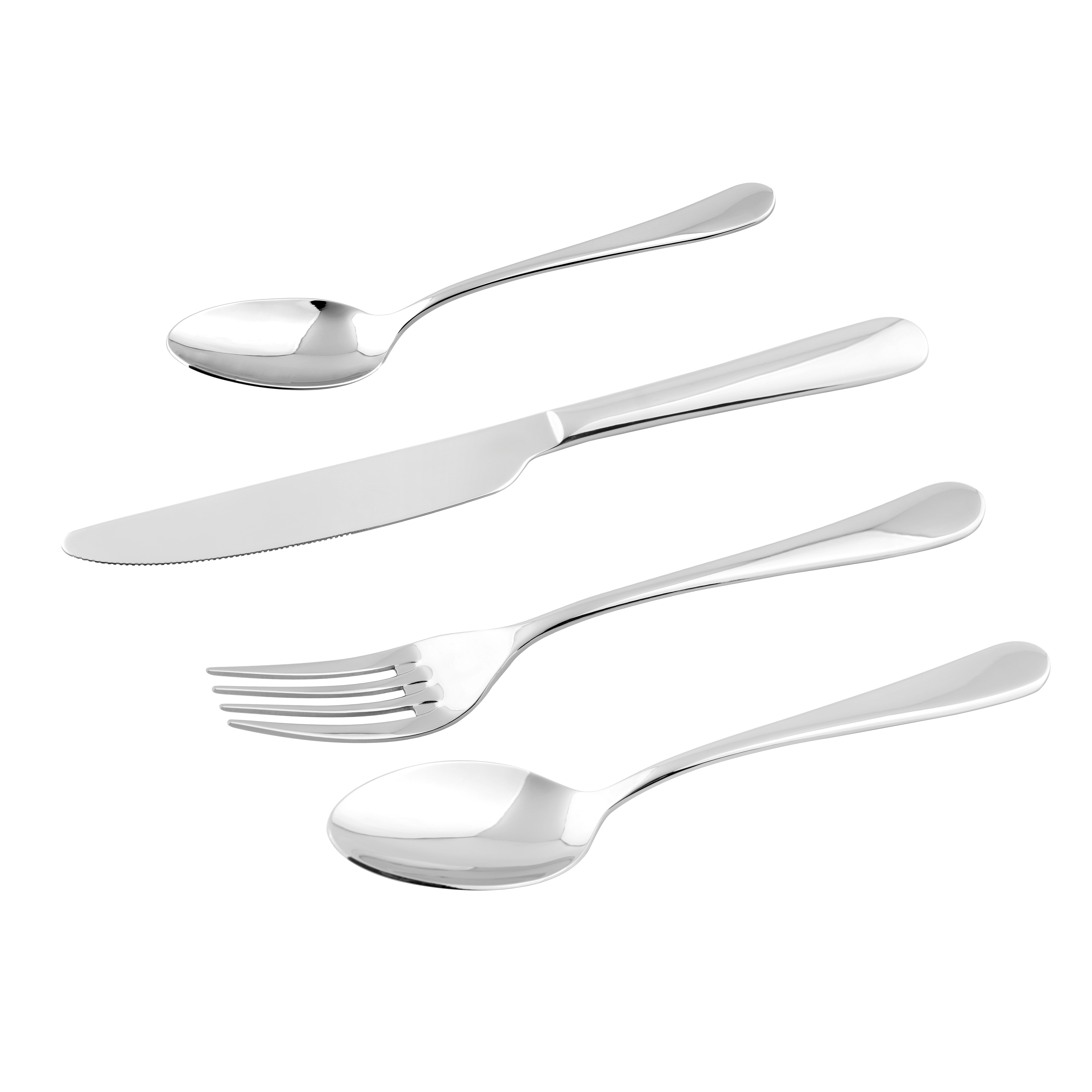 FLORENZ 24‑piece cutlery set, stainless steel 18/10