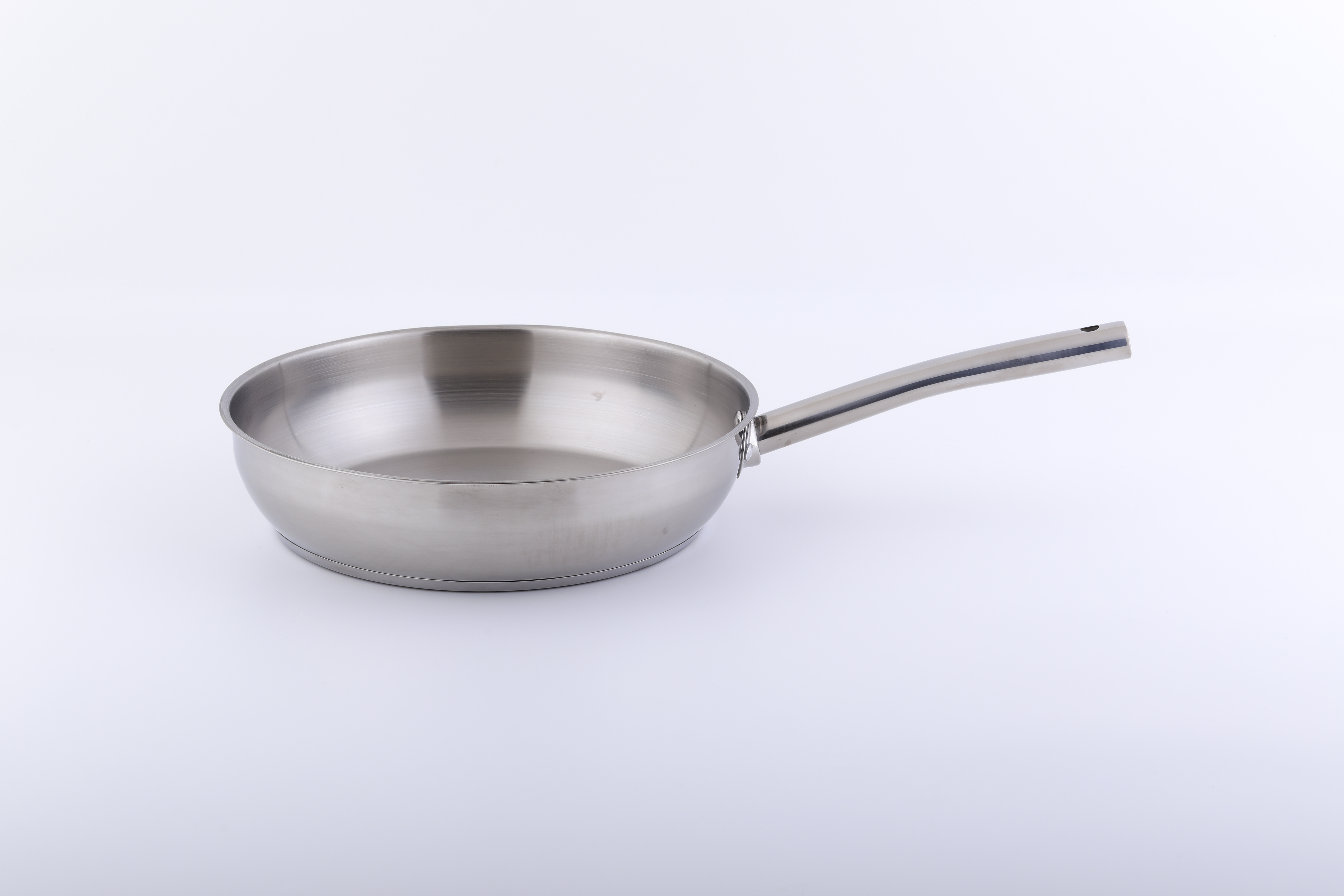 BECKUM frying pan, diameter: 30 x 7 cm, stainless steel, 4.9 L