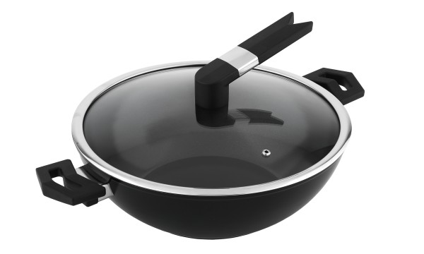 CHEF Forged Aluminum non-stick ceramic coating wok 32 cm